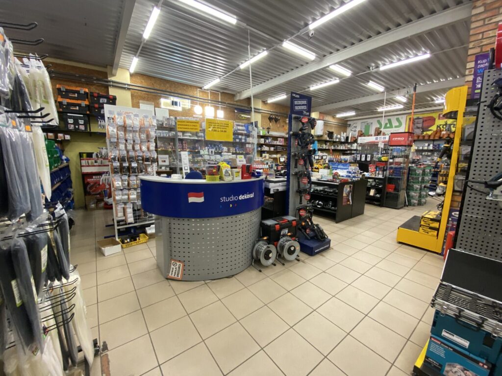 Stanowisko studia DEKORAL w składzie HBT Market w Kroczycach