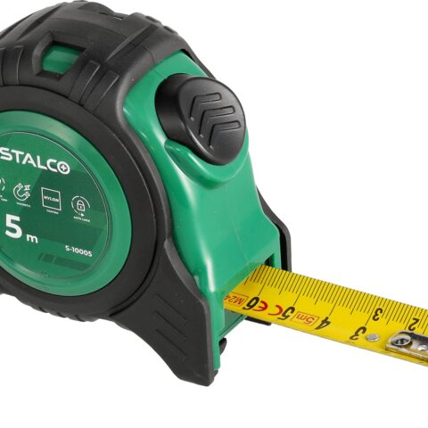 Miara zwijana STALCO 5 m × 25 mm z magnesem